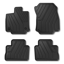 Tappetini compatibili con Toyota RAV4 V dal 2019 in poi, su misura in Gomma TPE